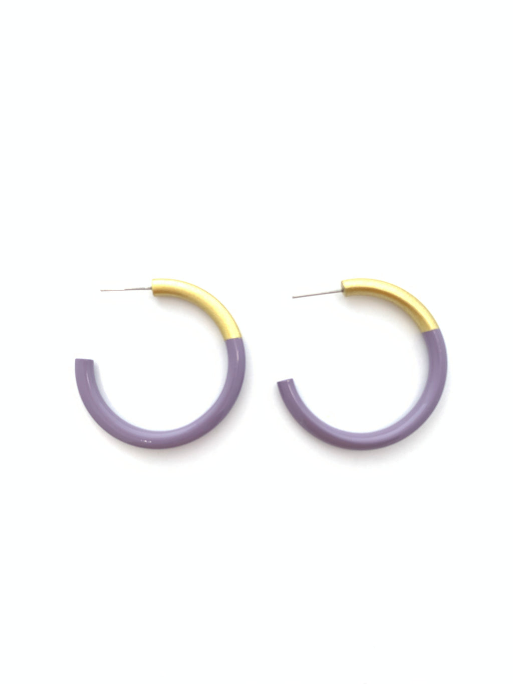LIZ Med Hoops in Lilac AccessoryJane