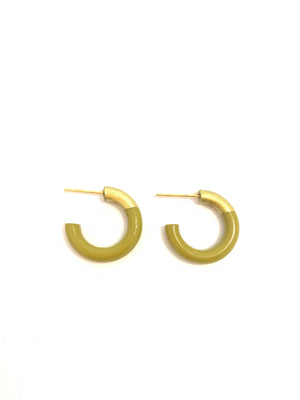 LIZ Sm Hoops in Sweet Olive